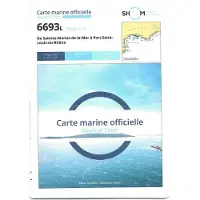 PLASTIMO Belle-ile Shom Marine Charts 7142 L Clair 84 x 120 cm
