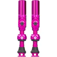 Muc Off Valve pour tubeless, Big Bore Hybrid - rose - 35 mm