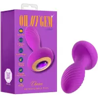 Blush Oh My Gem - plug anal vibrant - pierre violette