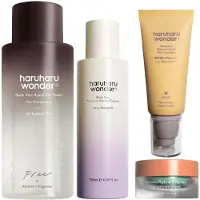 Haruharu Wonder Black Rice Hyaluronic Essence lotion tonique concentrée pour la régénération de la peau sans parfum 150 ml