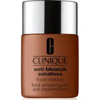 Clinique Anti-Blemish Solutions Liquid Makeup fond de teint couvrant pour peaux grasses sujettes à l'acné teinte WN 125 Mahogany 30 ml