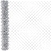 vidaXL Clôture en fil barbelé , 10 x 1,6 m, acier galvanisé, couleur argent