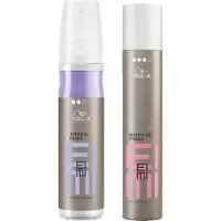 Wella EIMI Thermal Image Heat Protection 150ml with Mistify Me Strong Hairspray 300ml Styling Bundle