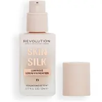 Makeup Revolution Skin Silk Serum Foundation fond de teint léger illuminateur teinte F3 23 ml