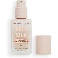 Revolution Skin Silk Serum Foundation fond de teint léger illuminateur teinte F2 23 ml