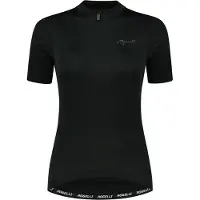 Rogelli Femmes, Maillot de cyclisme, Core (XXL), Noir, XXL