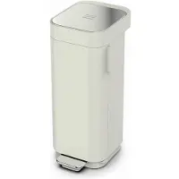 Joseph Joseph Poubelle Porta 40L avec pédale en béton gris -