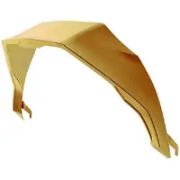 NEXX R3r Helmet Rear Spoiler Doré