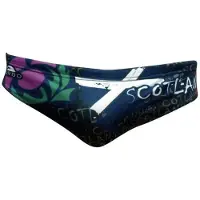 Turbo Scotland Swimming Brief Noir 3-4 Years Garçon