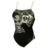 Turbo New Jocker Swimsuit Noir,Gris S Femme