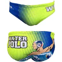 Turbo New Wp Swimming Brief Vert,Bleu 4 Years Garçon