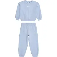 Nike Kids Essential Fleece Crew Long Sleeve Set Bleu 3-4 Years Enfants