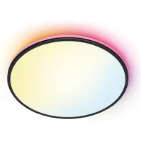 WiZ Connected WiZ Plafonnier Rune - Éclairage Coloré et Blanc - Noir