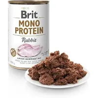 Brit Nourriture Humide Monoprotéine Pour Chiens Au Lapin 6x400g