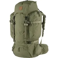 Fjällräven Sac à dos de sport 'Kajka 100' marron / vert