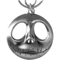 MONOGRAM Nightmare before Christmas Porte-clés métal Jack Head with Bow