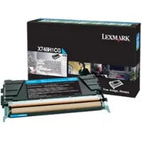 Lexmark X748H1CG - Cyan - Toner - Grande capacité