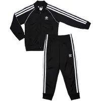 Adidas Survêtement 'Adicolor' noir / blanc