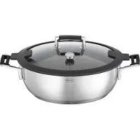 Rösle Sauteuse/cuisinière à vapeur avec couvercle Ø 28cm Silence Pro