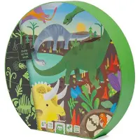 Eurekakids Giant 100 Piece Glow In The Dark Puzzle-dinosaurs Multicolore Enfants