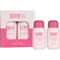 Coco & Eve Sweet Repair Hair Rehab Travel Kit kit voyage pour cheveux abîmés et colorés 2x70 ml