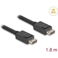 DeLOCK DisplayPort Kabel 16K 60 Hz 80 Gbps 1,8 m - HQ products