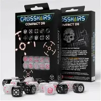 Q-workshop Crosshair Compact D6 Dice 7 Packs Multicolore Enfants