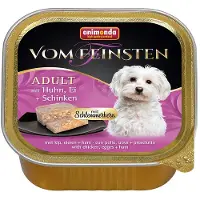Animonda Vom Feinsten Adult Cœur gourmand 22 x 150 g pour chien - poulet, œuf, jambon