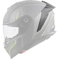 Premier Helmets Hyper Helmet Rear Spoiler Gris