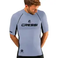 Cressi Spa 2024 Short Sleeve Rash Guard Gris L Homme
