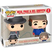 Funko POP! Neal Page And Del Griffith Figure 2 Units Multicolore Enfants