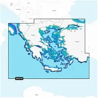 Garmin Cartes Marines Navionics Platinum Npeu015r Mer Égée/mer De Marmara + Carte Micro Sd/sd