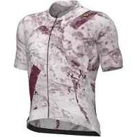 ALÉ Pr-e Marble Short Sleeve Jersey Blanc M Homme