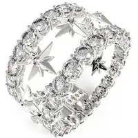 GUESS In The Sky Ring Argenté 54 Femme
