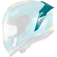Premier Helmets Hyper Helmet Rear Spoiler Clair