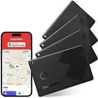 Ginza.se Wallet Finder Card (Apple Find My, Google Find Hub), Traceur, Blanc