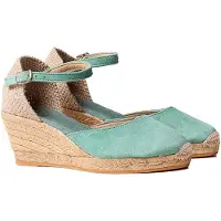 Toni pons Lloret-5 Wedge Espadrilles Vert,Bleu EU 36 Femme