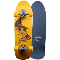YOW Fanning Falcon Performer 33.5'' Signature Series Surfskate Gelb Gelb One Size