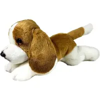 Bocalan Peluche Basset Hound Couché 25 Cm