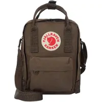 Fjällräven Sac à bandoulière 'Kanken Sling' marron / rouge / blanc