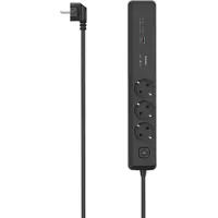 Hama Multiprise 1xusb-a+2xusb-c Pd 3 Prises Avec Interrupteur 1.4 M 100w