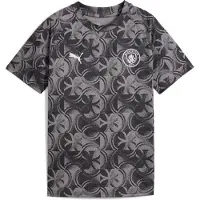 Puma T-shirt Manches Courtes Junior Avant-match Manchester City Fc 25/26