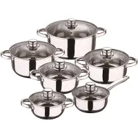 Wellhome Batterie De Cuisine 12 Pièces