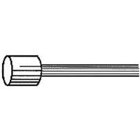Vparts 1.1m 4mm 578-000-24 Clutch Cable 100 Units Argenté