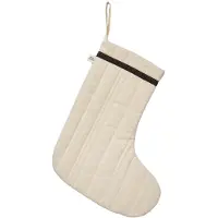 Ferm Living Vari Quilted Christmas Bas de Noël Natural - Cotton