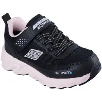 SKECHERS WIP 319260L-BKLP in Black Synthetic/Light Pink Trim color size 34