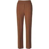 Goldner Pantalon à plis 'VERA' cognac