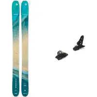 Blizzard - Packs (skis + fix) - Skis freeride - Pack Sheeva 11 2026 pour Femme en Bois - Vert