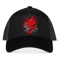 Cyberpunk Casquette Gaming de - Samurai - pour Unisexe - noir - Taille Standard