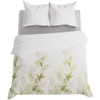 MARKIZETA HOME Literie, satin de coton, haute qualité 200x220 Ligiero feuilles
